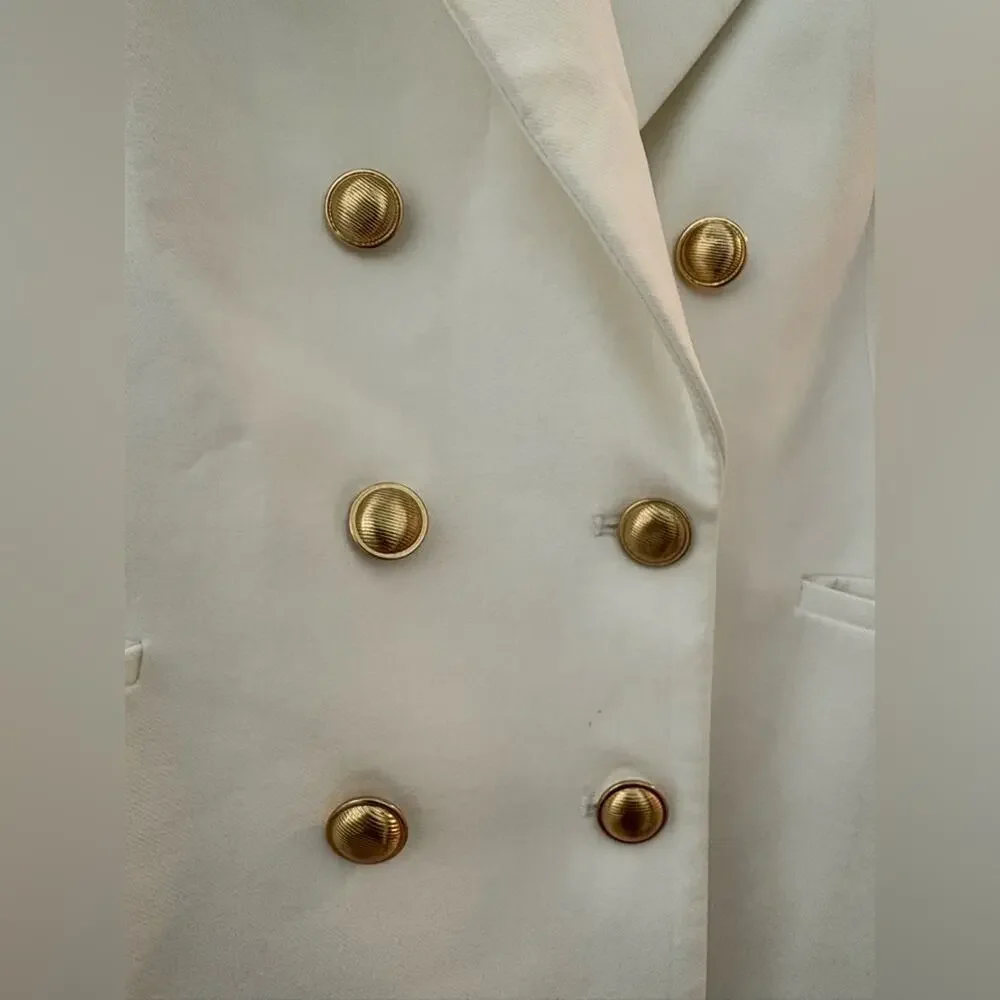Express blazer with gold buttons - Picture 3 of 12